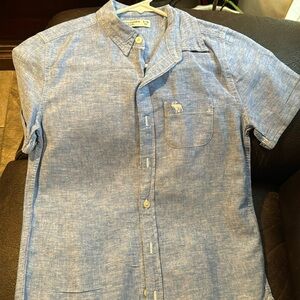 Abercrombie short sleeve button up